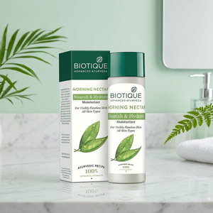 Gel Humectante Facial Biotique Morning Nectar, Acero Inoxidable, Previene Manchas Oscuras, Puntos Negros e Imperfecciones Visiblemente - Product Image 3