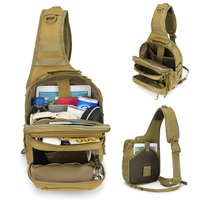 Sac à dos tactique personnalisé, petit, antivol, grande capacité, fermeture éclair, polyester, mode, sac à bandoulière, voyage en plein air, randonnée