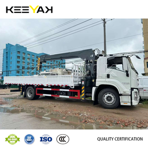 Kualitas baik Isuzu pemulihan derek dipasang truk dibuat sesuai pesanan 10 Ton truk Mounted <span class=keywords><strong>Crane</strong></span> 205hp diesel Boom derek untuk truk - Product Image 5