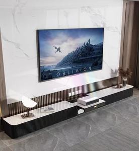 Écran de projection <span class=keywords><strong>TV</strong></span> laser intelligent Armoire intégrée pour la maison Mobilier de maison 1 pièce Meuble <span class=keywords><strong>TV</strong></span> Mobilier de salon moderne - Product Image 3