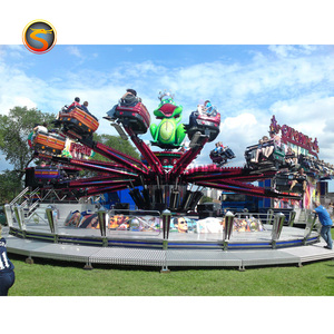 Machine à sauter à rebond extérieure/intérieure Équipement d'attractions rotatives en acier et fibre de verre Utilisation commerciale haute capacité - Product Image 2