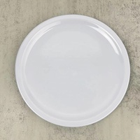 Assiette en mélamine personnalisée non toxique, résistante au lave-vaisselle, 25,3 cm, pour mariage, fête, maison et cuisine (vente en gros)