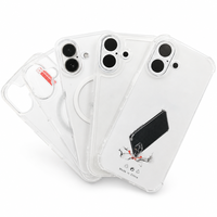 Nouvelle coque transparente pour iPhone 17 Series – Étui de protection souple en TPU personnalisé
