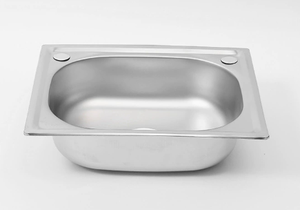 Évier en acier inoxydable robuste pour cuisine de restaurant - Product Image 5