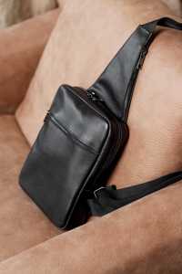 Borse in <span class=keywords><strong>pelle</strong></span> pieno fiore personalizzate borse a <span class=keywords><strong>tracolla</strong></span> in <span class=keywords><strong>pelle</strong></span> nera unilaterale da <span class=keywords><strong>uomo</strong></span> borse a <span class=keywords><strong>tracolla</strong></span> da viaggio di alta qualità da <span class=keywords><strong>uomo</strong></span> in <span class=keywords><strong>pelle</strong></span> - Product Image 3