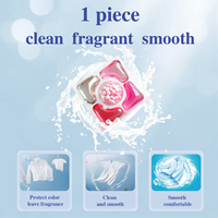 Capsules de lavage en gel écologiques jetables arc-en-ciel, distributeur de détergent liquide pour le nettoyage des vêtements
