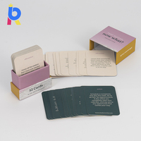 Offre Spéciale : Coffret de Cartes d'Affirmation Personnalisées – Impression Écologique de Haute Qualité – Cartes de Pleine Conscience et de Soin Personnel – Usine avec 28 Ans d'Expérience – OEM/ODM