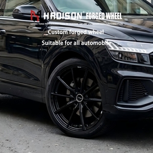 Jantes forgées sur mesure 5x110 5x112 5x120 à rayons en V de 17 à 24 pouces compatibles avec <span class=keywords><strong>Audi</strong></span> RS <span class=keywords><strong>Q3</strong></span> S5 <span class=keywords><strong>Sportback</strong></span> Alfa Romeo Stelvio - Product Image 1