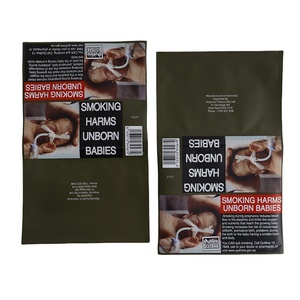 Bolsa de Papel de Aluminio Reutilizable para Tabaco de Liar, Personalizada al por Mayor, Vacía, de 25g, 30g, 50g - Product Image 1