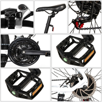 Vélo électrique de montagne à assistance électrique en alliage d'aluminium SAMEBIKE 250W, fabrication OEM/ODM en Chine