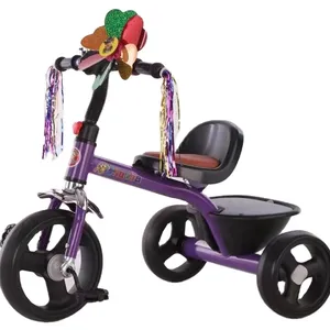 Sepeda roda tiga anak-anak, model baru fashion bayi sepeda roda tiga, anak bayi roda tiga, grosir murah, pedal sepeda anak-anak