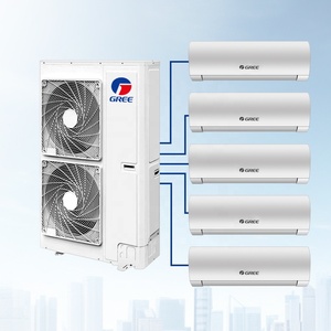 Système de climatisation central résidentiel mini multi-zones CVC, capacités 8KW 10KW 18KW, moteurs de ventilateurs, pompe principale, VRF VRV Central - Product Image 1