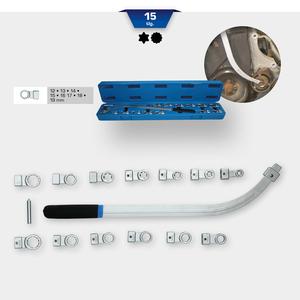 Brilliant Tools Jeu de clés de tendeur de courroie interchangeables, 15 pièces - Product Image 3