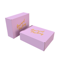 Caja de Cartón Corrugado para Envíos de Ropa Blanca con Logotipo Personalizado para Cuidado Personal y Ropa Interior