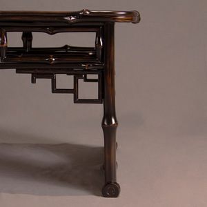 Chinese Style Bamboo Coffee Table With Storage For Living Room Home Use - Product Image 5