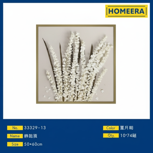 Decorazione per la casa parete arte 60x60cm con Base in pelle e cornice di vetro accenti da parete - Product Image 1