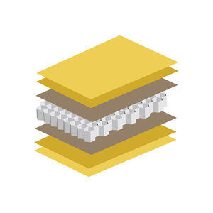 Panel <span class=keywords><strong>de</strong></span> panal <span class=keywords><strong>de</strong></span> aluminio para decoración <span class=keywords><strong>de</strong></span> <span class=keywords><strong>fachadas</strong></span> <span class=keywords><strong>de</strong></span> pared proyecto arquitectónico edificio <span class=keywords><strong>de</strong></span> ingeniería resistente al fuego ecológico - Product Image 6