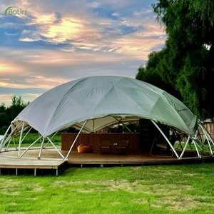 Tente dôme géodésique Bolin de luxe moderne, imperméable quatre saisons, pour glamping, complexe hôtelier et exposition, hôtel extérieur - Product Image 3