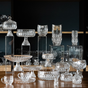 High-end Design Elegant Crystal Oval <strong>Glass</strong> <strong>Dessert</strong> <strong>Bowl</strong> - Product Image 6