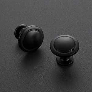 WEKIS Matte Black Zinc Alloy Cabinet Handles for Bedroom and Hotel Dresser Kitchen Cabinets <b>Drawers</b>-Durable Furniture <b>Pulls</b> - Product Image 6