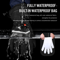 Gants de moto tactiques chauffants Vilico pour l'hiver - Imperméables, antidérapants, compatibles avec les écrans tactiles, prêts pour le snowboard, en polyester