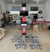 Máquina de Alineación de Ruedas 3D Boscar BC-TPL-60 con Cámara Sony, Impresora HP, Calibración Automática, Computarizada, para Taller Automotriz, Certificación CE
