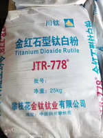 JTR-778 Dioxyde de titane anti-décoloration à haute résistance aux intempéries, Pigment blanc de TiO2 Rutile à 96 % pour peintures et revêtements