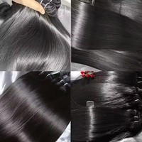 Extensiones de Cabello Humano Liso Natural Grado 15A de Vietnam, Remy Virgen Brasileño, Camboyano, Birmano Rizado, para Vendedores de Cabello