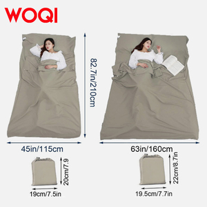 <span class=keywords><strong>Sac</strong></span> de <span class=keywords><strong>couchage</strong></span> <span class=keywords><strong>ultra</strong></span> léger WOQI pour le camping en plein air, les voyages et le sommeil, doublure de <span class=keywords><strong>sac</strong></span> de <span class=keywords><strong>couchage</strong></span> portable - Product Image 4