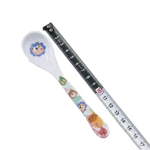Nuevas cucharas de melamina, cucharas de dibujos animados antideslizantes, cucharas de sopa infantiles lindas y creativas, vajilla, artículos de uso diario al por mayor. - Product Image 3