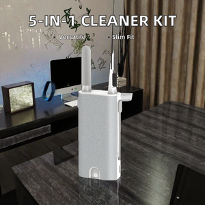 5 En 1 <span class=keywords><strong>para</strong></span> AirPods Pro 3 2 Kit de limpieza Cepillos de auriculares de pantalla <span class=keywords><strong>para</strong></span> teléfonos con cámara Tabletas Laptops Herramientas de limpieza - Product Image 2