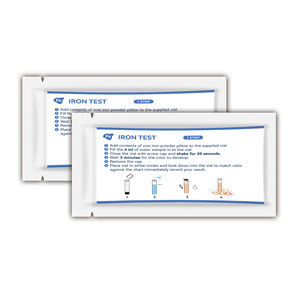 רצועות בדיקת ברזל כוללת רצועת בדיקת מים לבדיקת מתכות כבדות מים תעשייתיים - Product Image 3