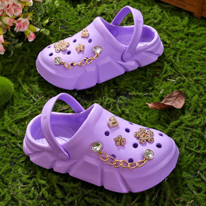 Sepatu Clog Anti-Slip <span class=keywords><strong>EVA</strong></span> Grosir untuk Anak Laki-laki dan Bayi, Sandal Kasual Ringan Unisex untuk Musim Panas - Product Image 2