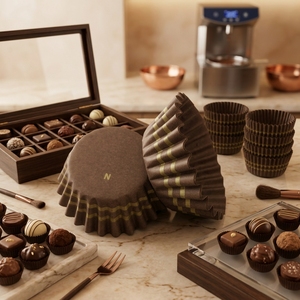 Outils de pâtisserie EUDR, moules à chocolat, papier sulfurisé 40 GSM de qualité 7, revêtements pour chocolat et moules à chocolat en papier Azcar - Product Image 2