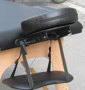 Cama de Masaje Plegable Portátil de Madera de Haya Completamente Reclinable - Product Image 5