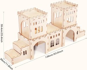 Énorme château de lapin <span class=keywords><strong>cachette</strong></span> <span class=keywords><strong>maison</strong></span> de lapin 5 maisons <span class=keywords><strong>cachette</strong></span> de lapin en bois adaptée à l'intérieur <span class=keywords><strong>maison</strong></span> de jouet de lapin et château de noix de <span class=keywords><strong>cachette</strong></span> - Product Image 3