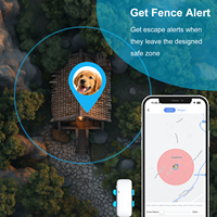 Collier GPS intelligent pour animaux de compagnie, pour chiens et chats, étanche IP65, localisation en temps réel, 4G LTE, léger, portable, localisateur d'animaux