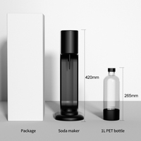 Meilleur appareil à eau gazeuse One Touch Fizz Control, machine à soda pour eau pétillante fraîche