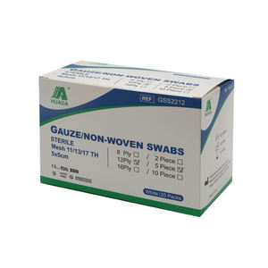 Fournisseurs de consommables médicaux : Compresses de gaze stériles et éponges certifiées CE, Matériaux de pansement de Classe I - Product Image 6