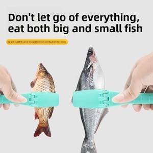 Pince à poisson portable en plastique légère, verrouillable, antidérapante, à dents <span class=keywords><strong>de</strong></span> <span class=keywords><strong>crocodile</strong></span> bioniques, pour la pêche aux leurres - Vente en gros <span class=keywords><strong>d</strong></span>'équipement <span class=keywords><strong>de</strong></span> pêche - Product Image 5