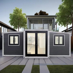 Maison mobile en conteneur extensible préfabriquée de 40 20 pieds à prix abordable Structure préfabriquée en acier Maison portable - Product Image 6