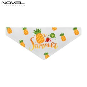 Heat Transfer Triangle Dog Bibs Heat Press Dog Bandanas Washable Adjustable Dog Bandana Sublimation Blank DIY <b>Pet</b> Scarf - Product Image 3