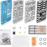 Assemblage éducatif 13-en-1 Kit de robot solaire à tige Jouets Diy Building Science Kit de robot solaire à tige jouet de robot solaire