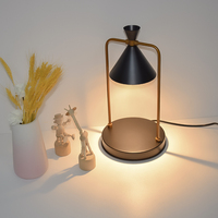 Grosir lampu Malam beraroma antik tempat lilin aromatik untuk dekorasi rumah lampu penghangat lilin elektrik maks dengan Timer