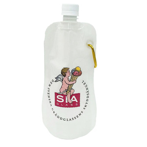 Custom Logo Gravure Printed 500ml White PE <b>Plastic</b> <b>Packaging</b> Portable Reclosable Spout Pouch for Beverage Milk Water Liquid Beer - Product Image 1