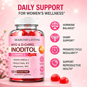 Gomitas de Inositol para la Salud Ovárica y la Fertilidad en Mujeres, Suplementos Vitamínicos, Mio-Inositol y D-Chiro-Inositol para Adultos - Product Image 5