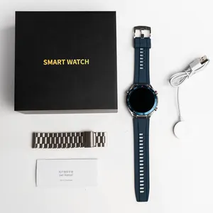 ZORDAI ZD5 ultra mate smartwatch para homens de negócios 1.5 polegada 3 botões ZD5 UM luxo em aço inoxidável relógio de ouro inteligente relógio esportivo