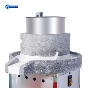 Best Selling Commercial Soybean Milk Grinding Machine Natural Stone Automatic Beans Grains Grinder