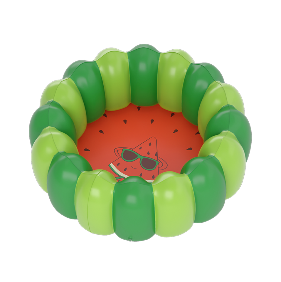 Pursuefree Watermelon Petal Pool Inflatable Kids Pool for Indoor ...