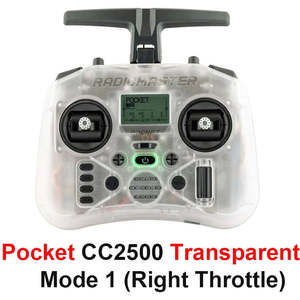 Radionmaster โมเดลเครื่องบิน FPV โปรโตคอล CC2500แบบพกพามีรีโมทคอนโทรลแบบกระเป๋าเครื่องบิน RC